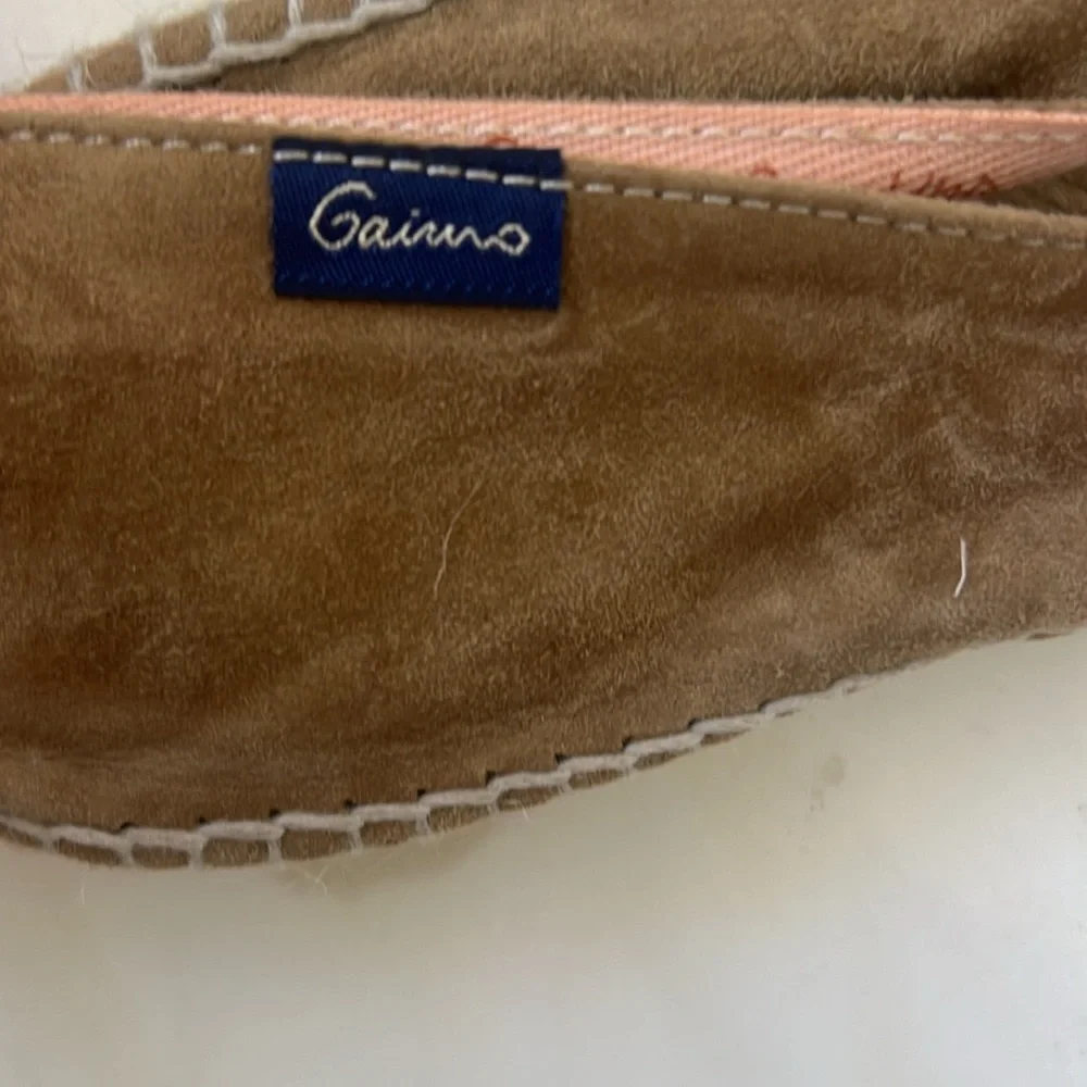 Gaimo‎ sequin and suede espadrilles